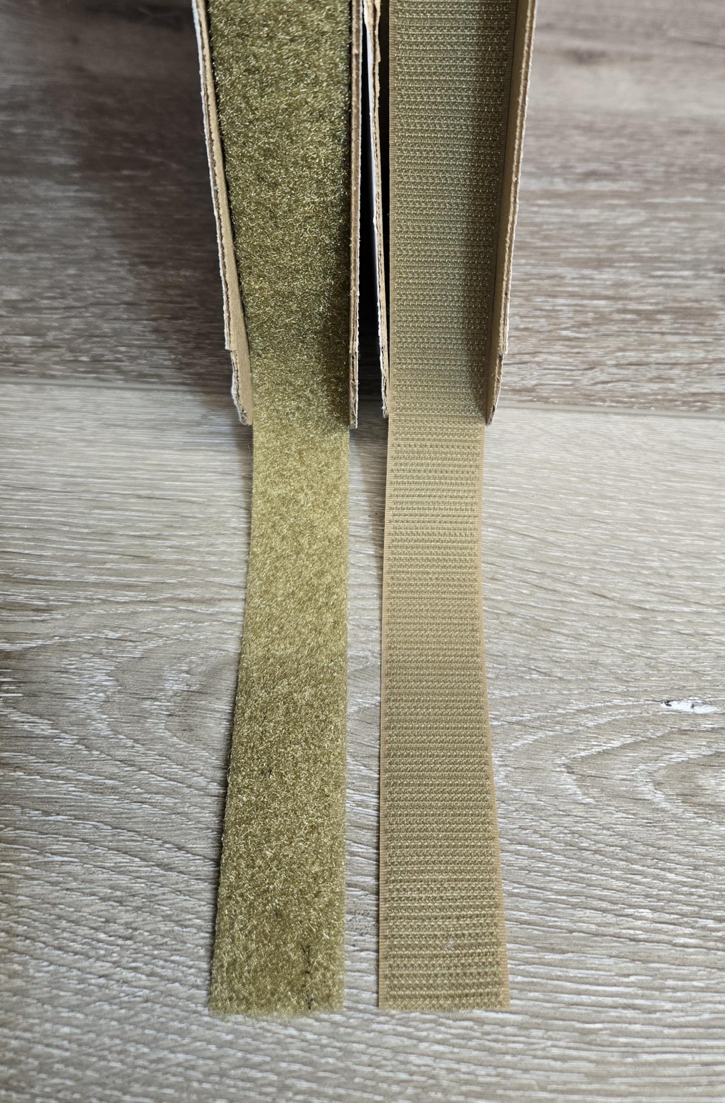 3 yards - 1" MIL-SPEC Coyote 498 Velcro Sew On Hook & Loop Nylon