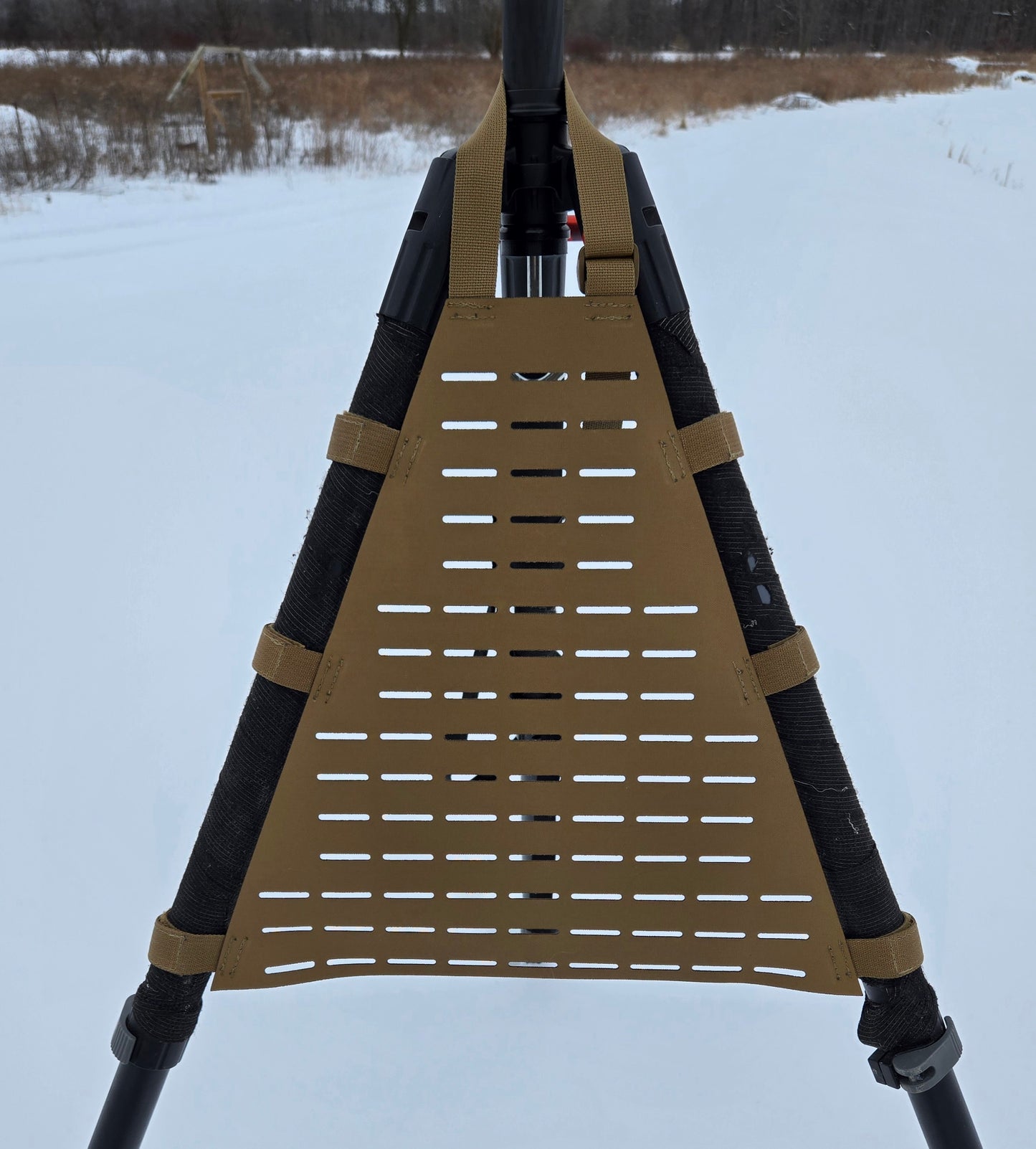 Docking Station – Full-Size Tripod MOLLE Panel with Modular Mounting