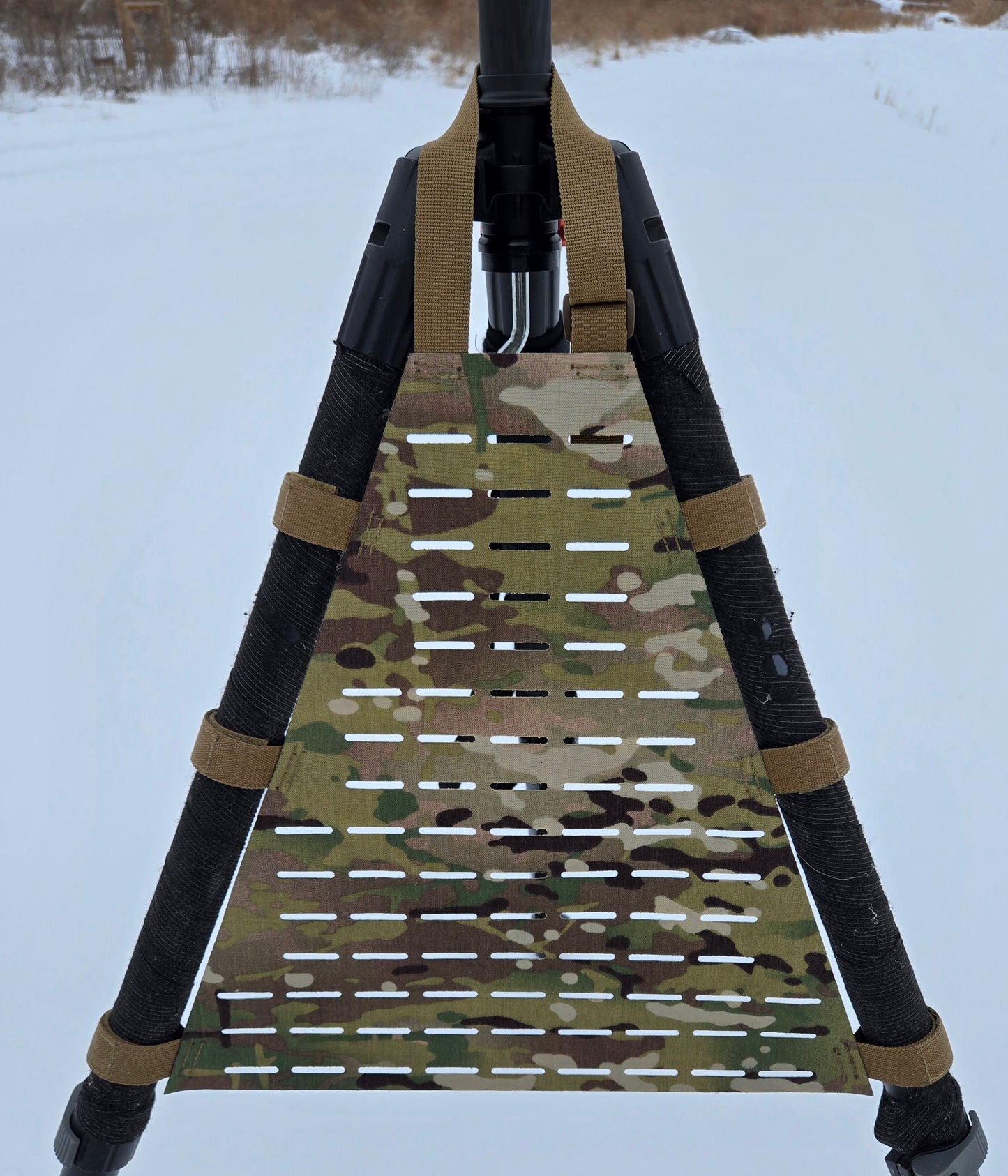Docking Station – Full-Size Tripod MOLLE Panel with Modular Mounting