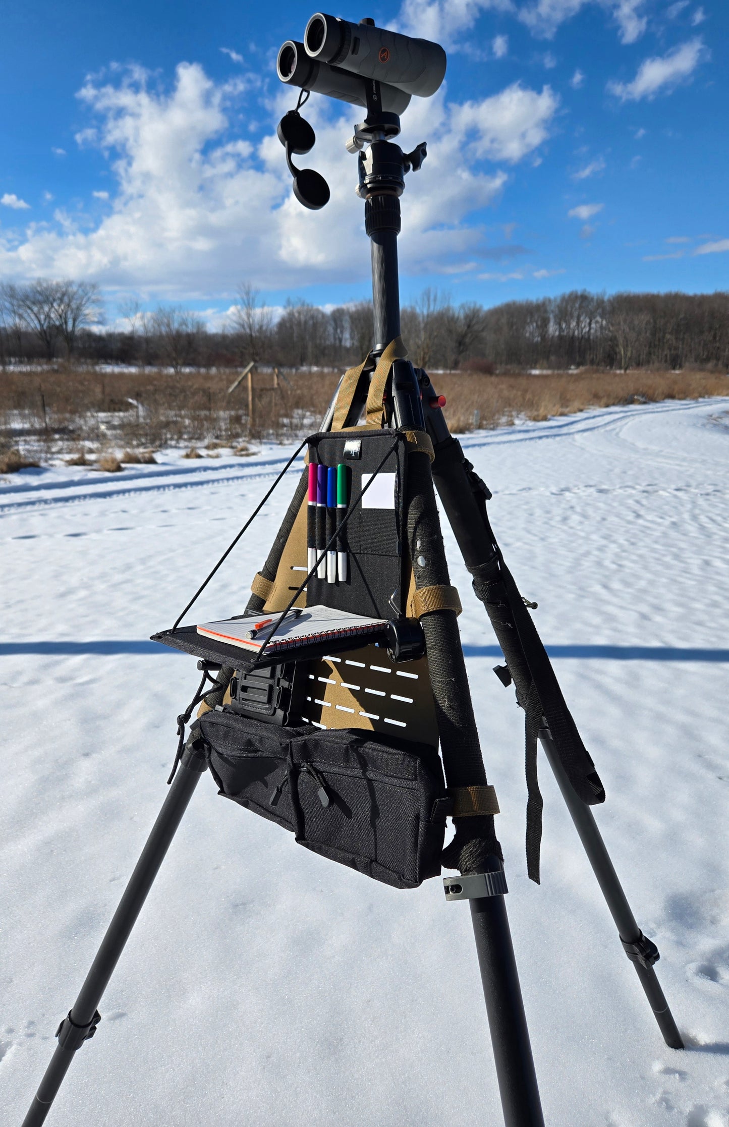 Docking Station – Full-Size Tripod MOLLE Panel with Modular Mounting