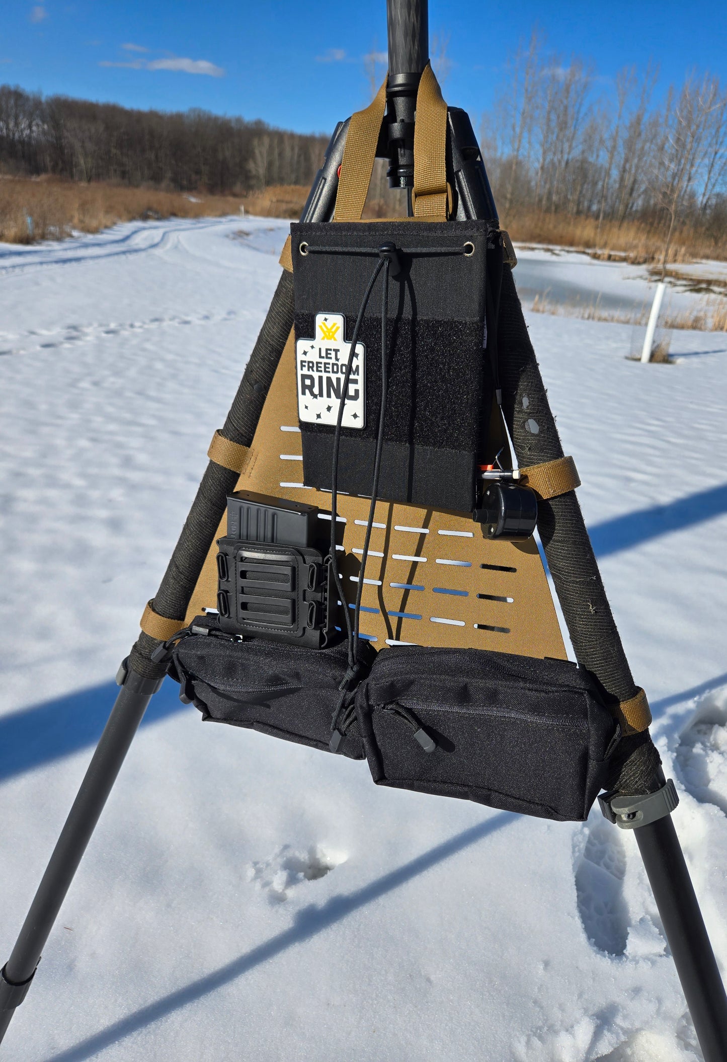 Docking Station – Full-Size Tripod MOLLE Panel with Modular Mounting