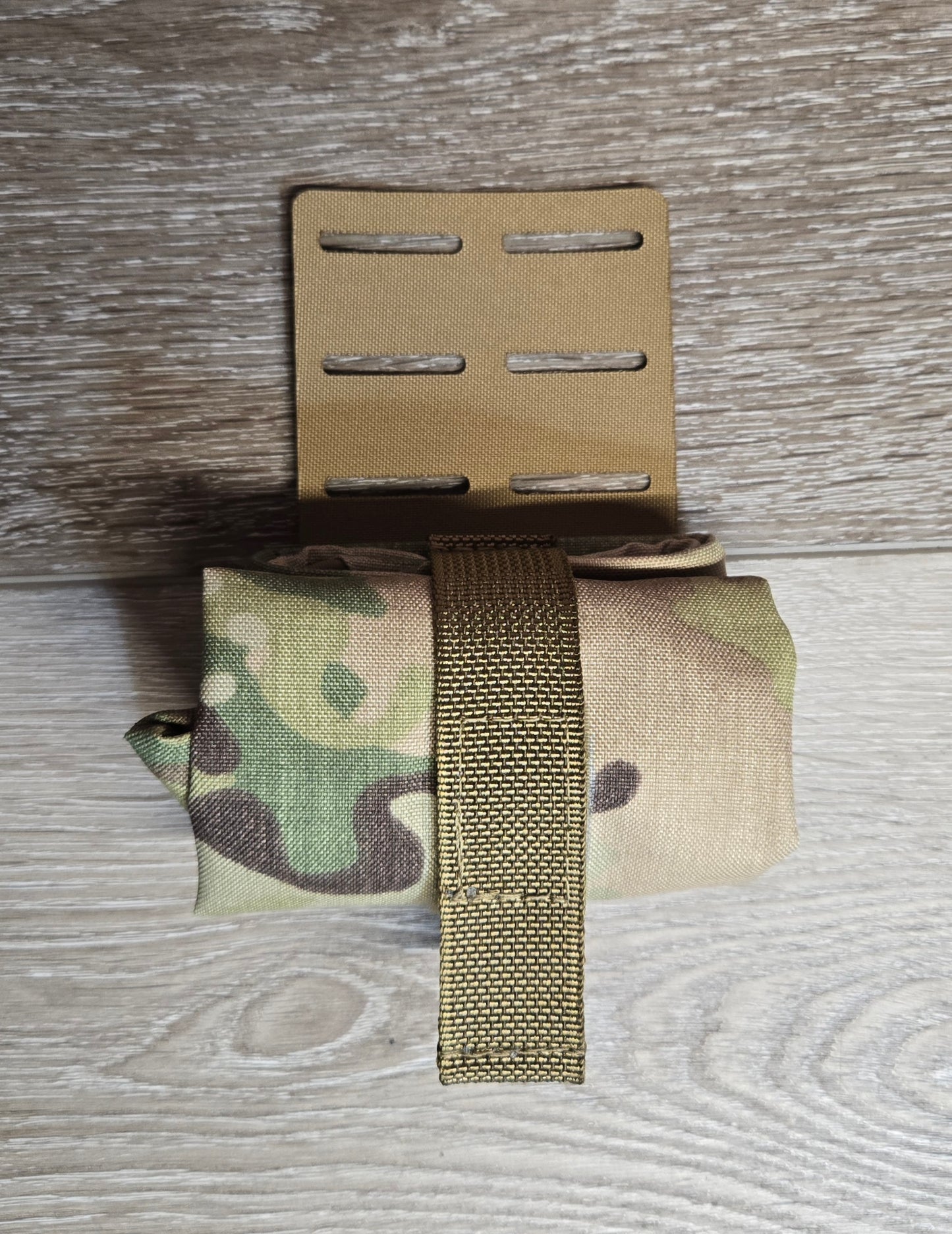 Roll-Up Dump Pouch – Low-Profile MOLLE Deployment Pouch