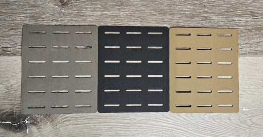 Laser-Cut PALS Panel – Squadron Laminate MOLLE Attachment Panel for Tactical Gear & Backpacks