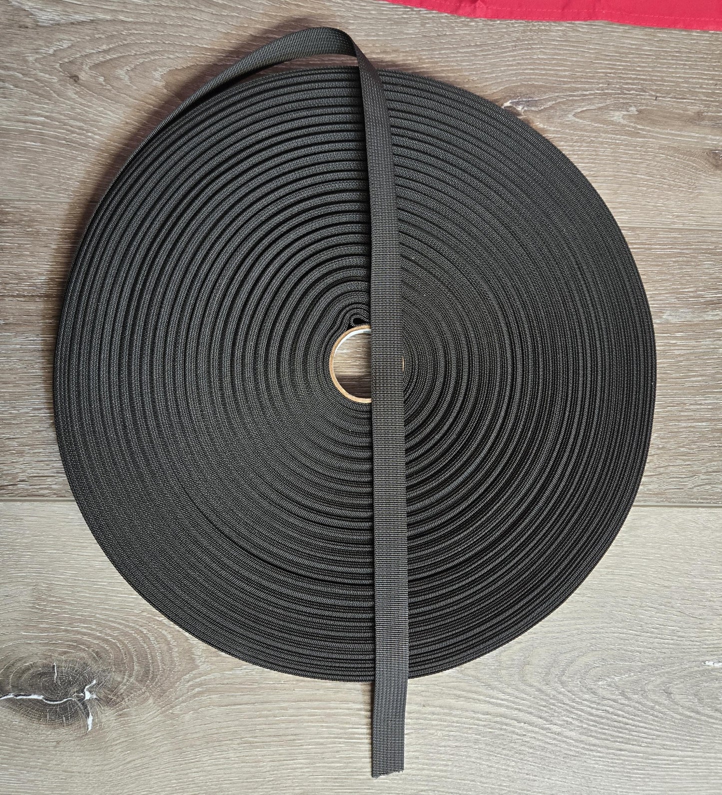 3/4" MIL-SPEC Nylon Webbing Black MIL-W-17337