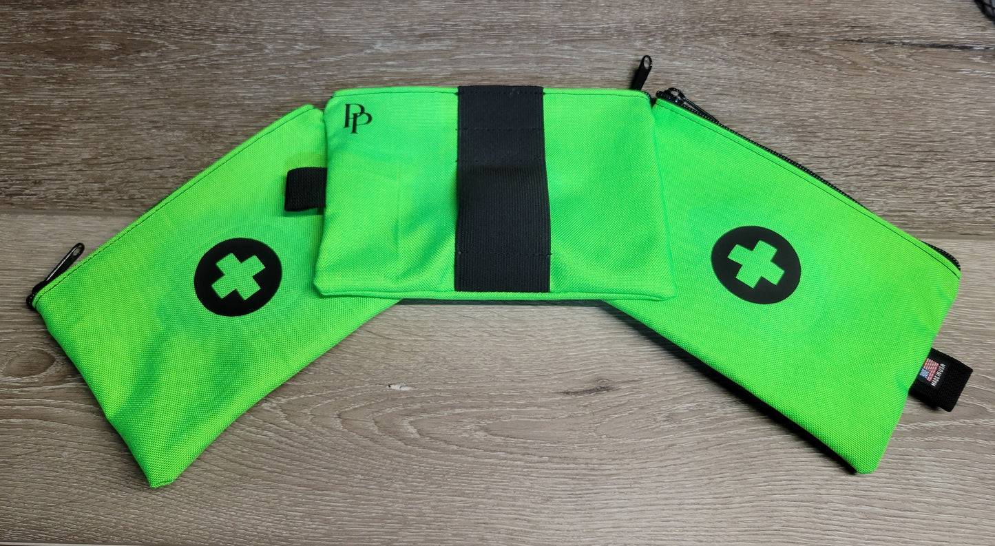 Personal Trauma Bag – Compact Medical Pouch with External Elastic Organization