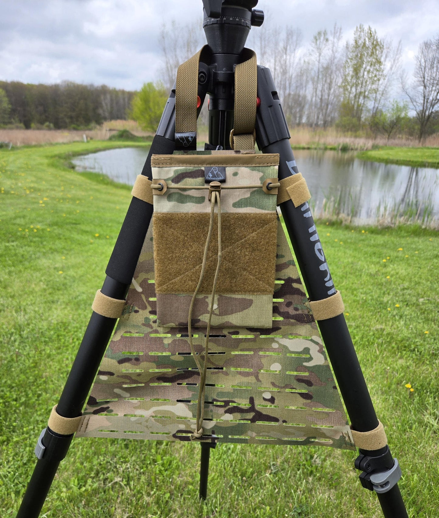 Admin Panel – Cordura MOLLE Notebook Organizer for Range & Field Use