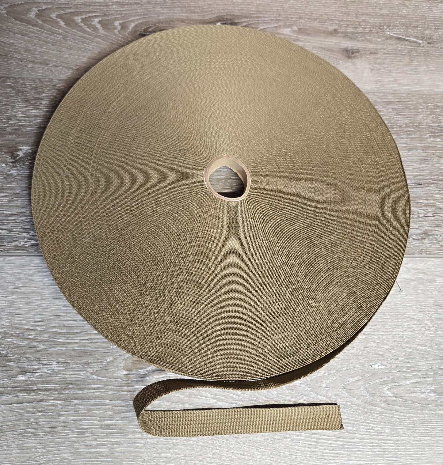 Mil-Spec Nylon Webbing – 3/4" Width, Coyote (Sold by the Yard) MIL-W-17337