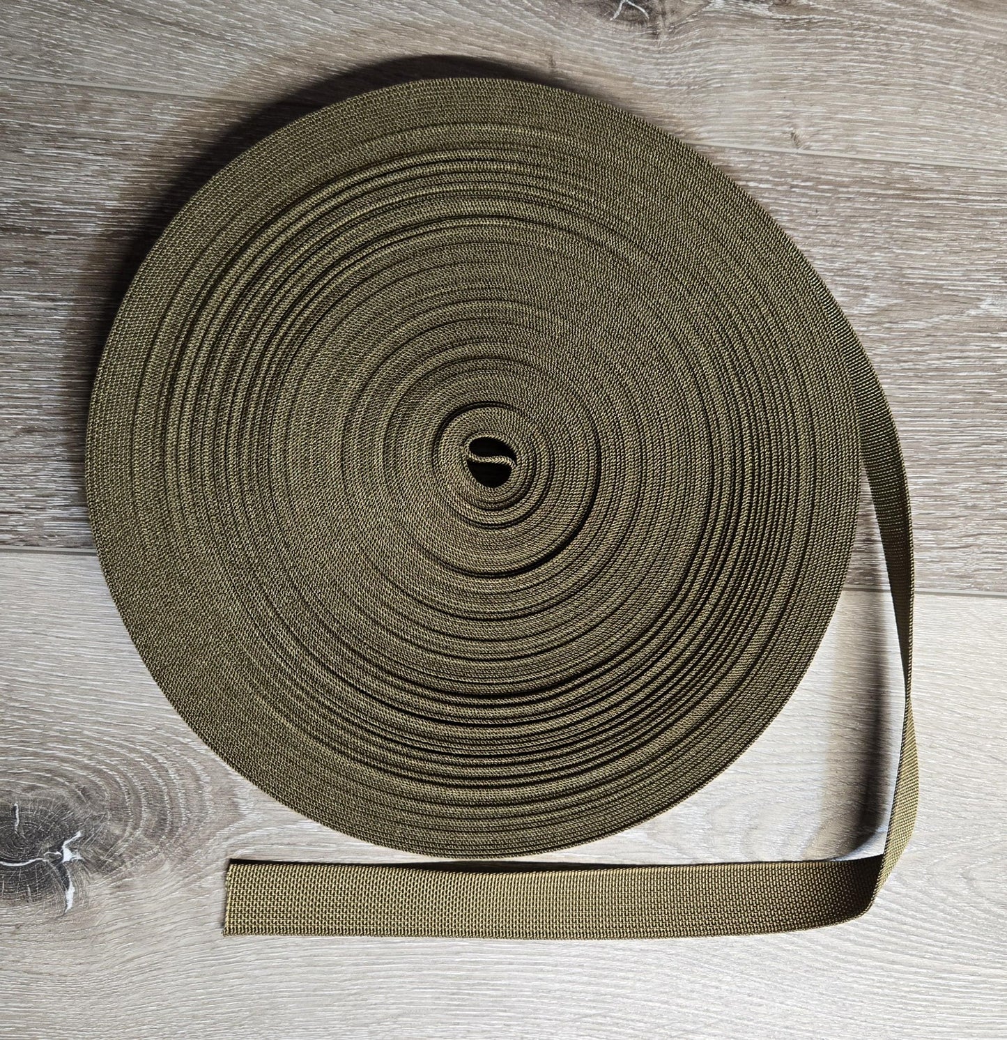 1" MIL-SPEC Nylon Webbing Coyote MIL-W-17337