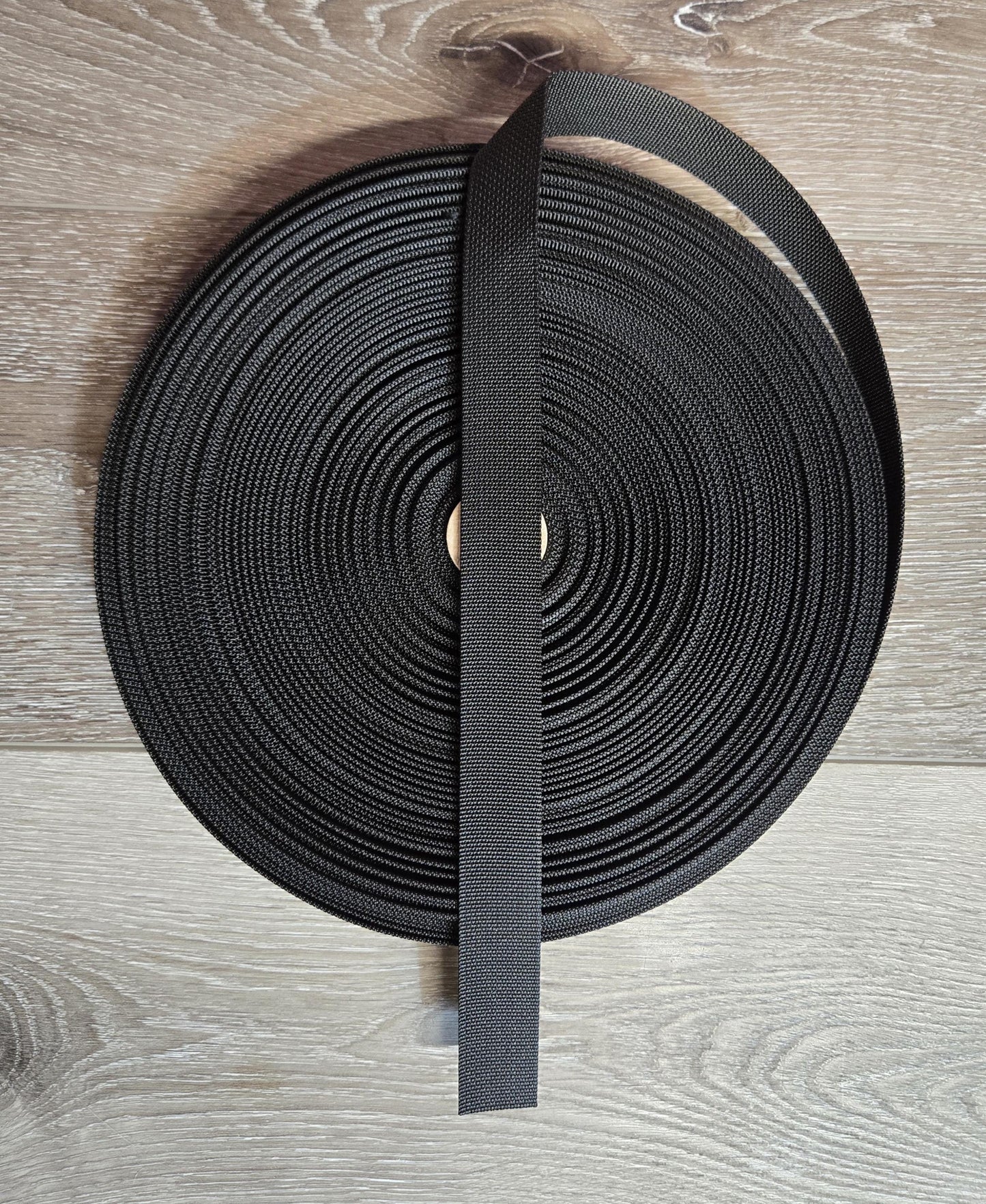 1" MIL-SPEC Nylon Webbing Black 55301