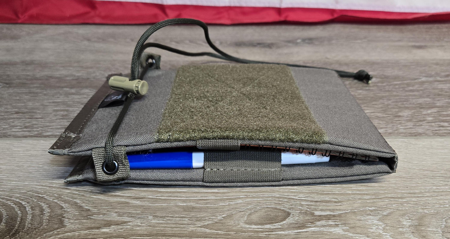 Admin Panel – Cordura MOLLE Notebook Organizer for Range & Field Use