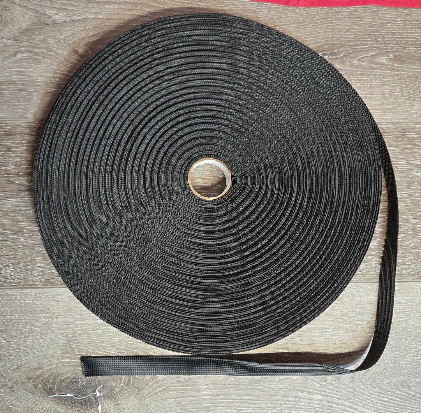 3/4" MIL-SPEC Nylon Webbing Black MIL-W-17337