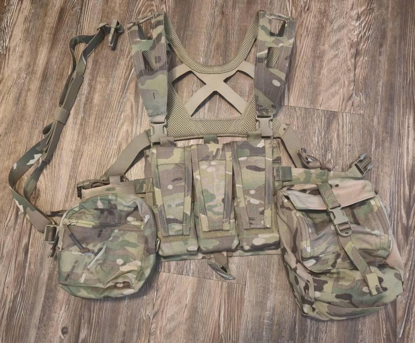 AVS Adapter Panel – Crye AVS Flap to AirLite Chest Rig Interface