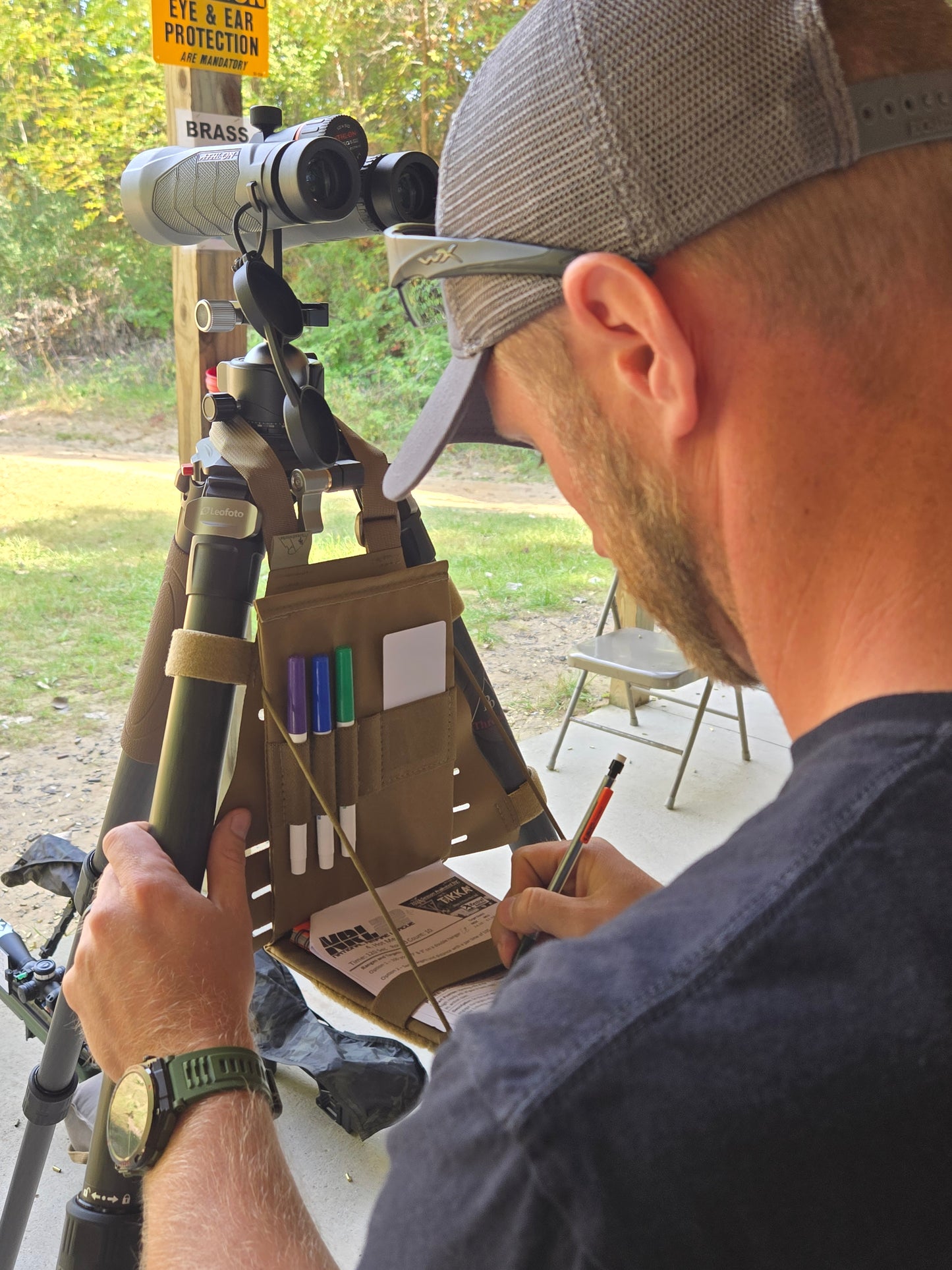 Dock Lite w/ Admin Panel – Half-Size Tripod Panel for Modular MOLLE Accessories