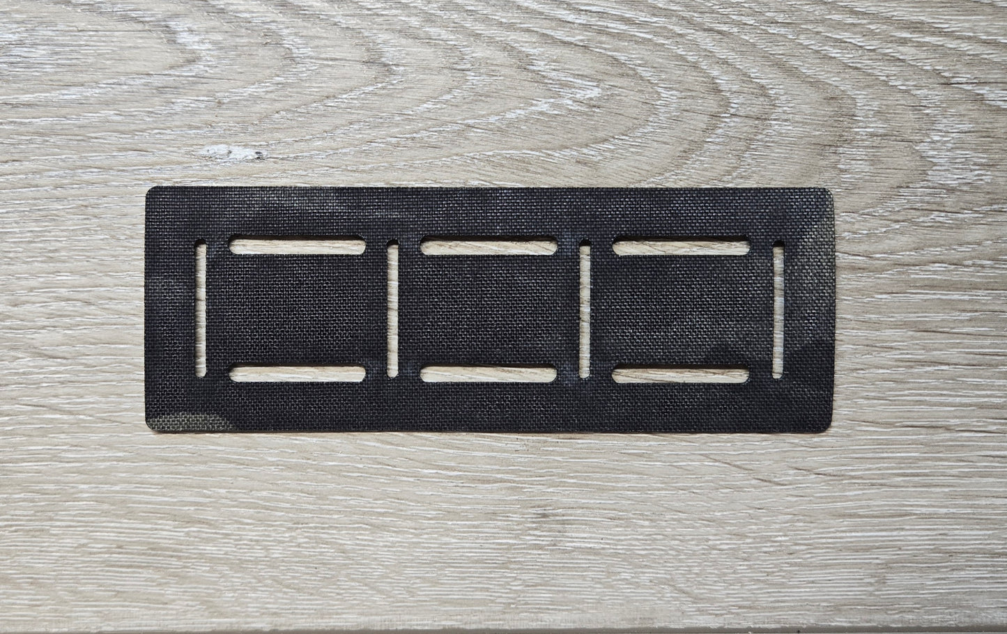 Dual-Mount MOLLE Panel – Laser-Cut Grid for Pouch Mounting