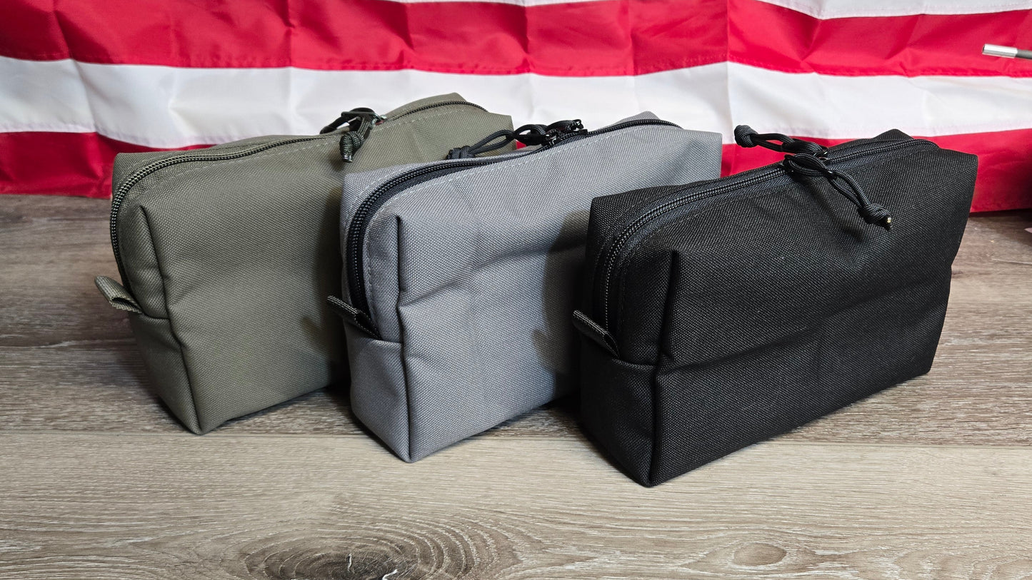Compact Utility Pouch – 9x5x3” Cordura Gear Bag with Hi-Vis Liner