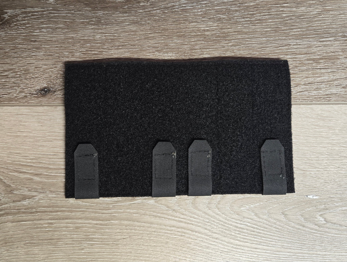 Laser-Cut Placard Adapter Panel – Squadron Laminate with Loop Front