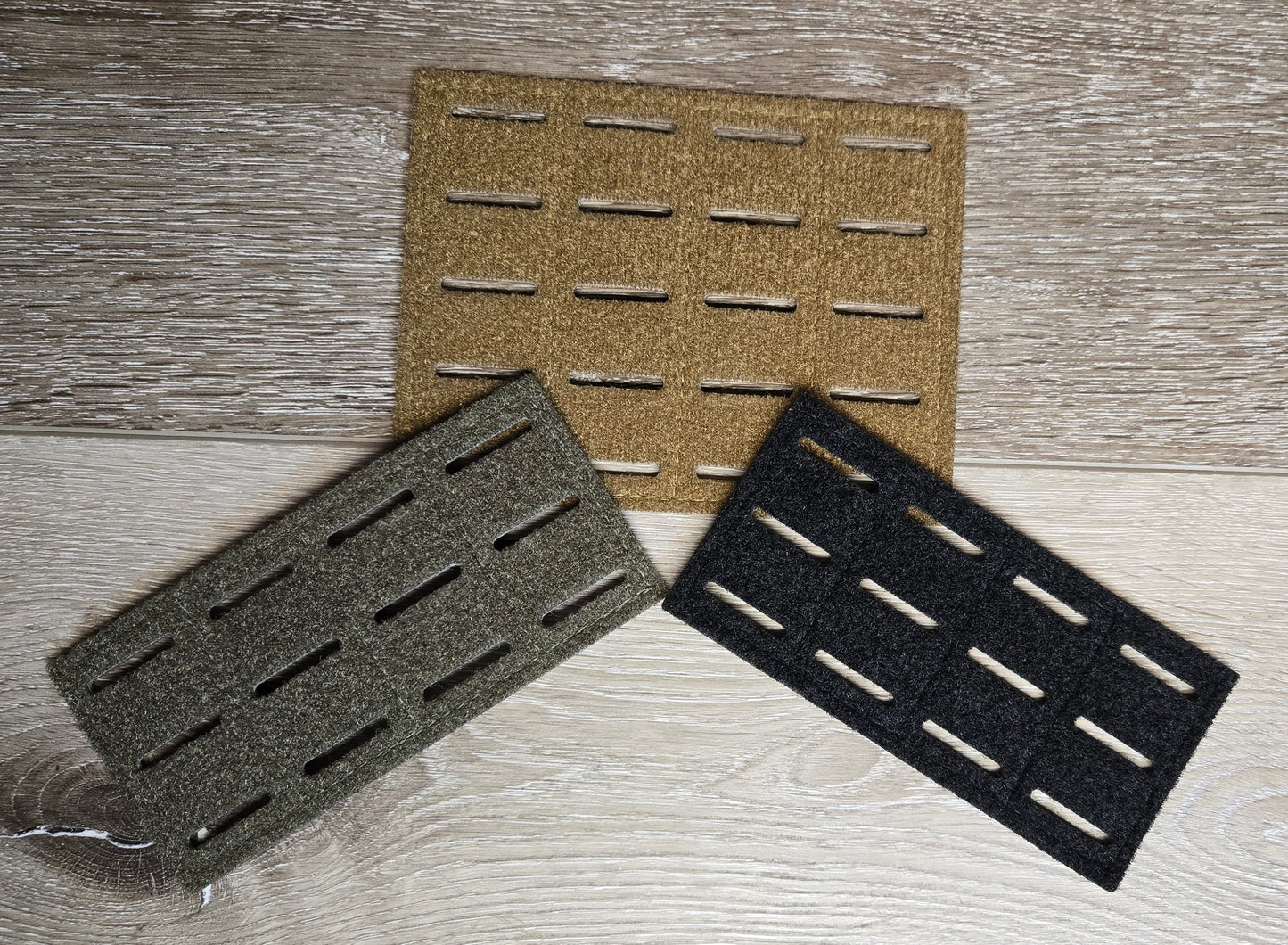 Loop-Faced PALS Panel – Laser Cut Squadron MOLLE Attachment Panel for Tactical Gear & Backpacks