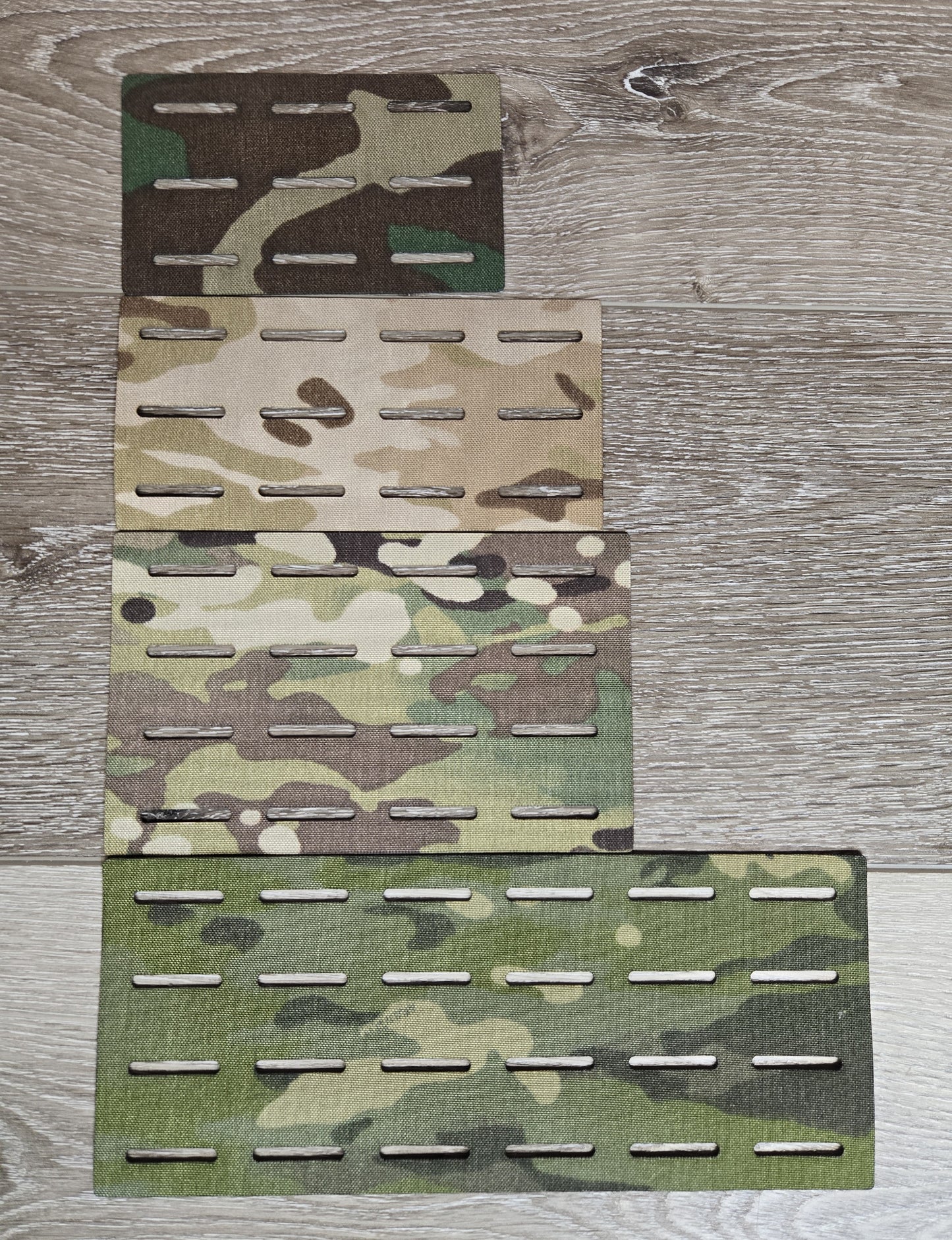 Laser-Cut PALS Panel – Squadron Laminate MOLLE Attachment Panel for Tactical Gear & Backpacks