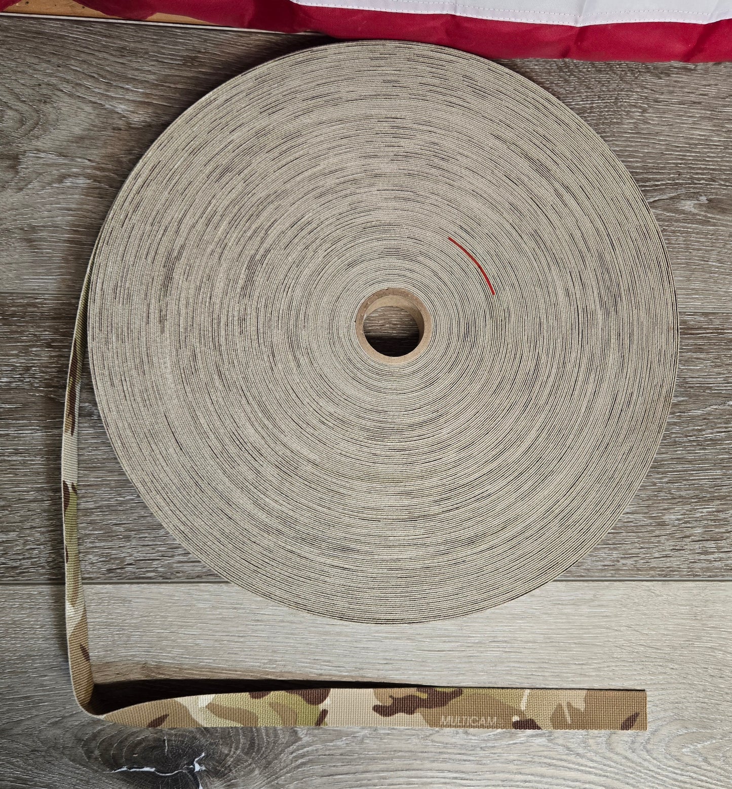 1" Mil-Spec 55301 Multicam Arid Webbing – Double-Sided – USA Made
