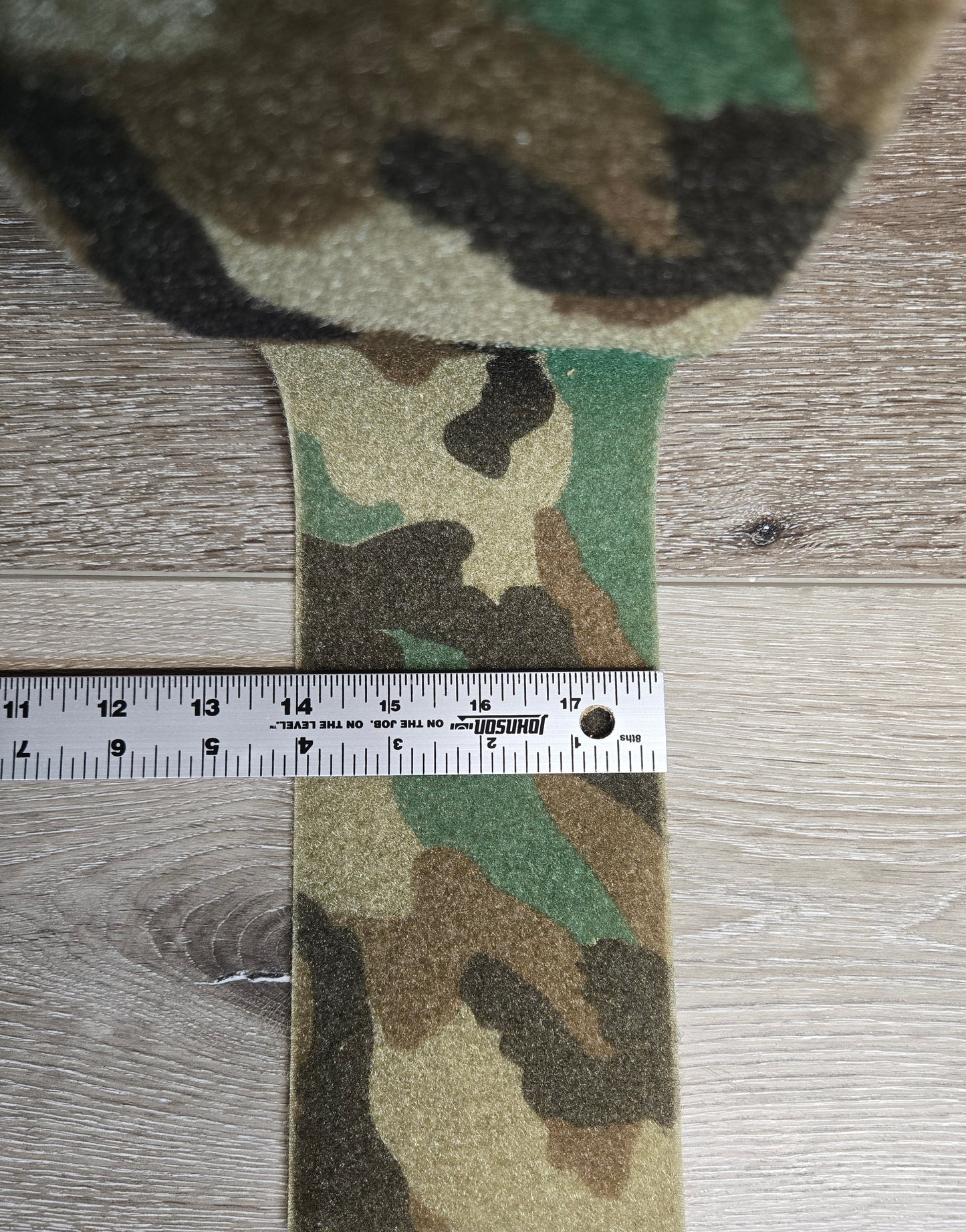 4" M81 Woodland Loop Velcro – USA Made – By the Yard