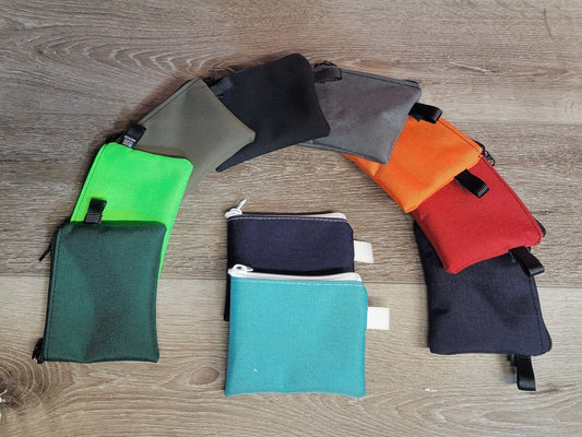 EDC Zipper Pouch – 4x5" Handmade Cordura Pocket Organizer